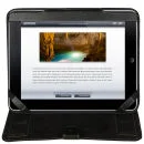 Fuse Leren Folio Beschermhoes voor de Ipad - Zwart Afbeelding 1
