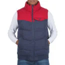 Animal Colourblock Gilet voor Heren - Rood/Marineblauw - XS - Red/Navy Afbeelding 1