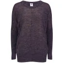 Vero Moda Women's Norma Copenhagen Jumper - Wine - XS - Wine Afbeelding 1
