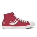 Jack & Jones Men's Camden Hi Top Trainers - Red/White - UK 6 - Rood Afbeelding 1