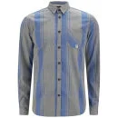 Jack & Jones Men's Walter Checked Shirt - Grey Melange - S - Grijs Afbeelding 1