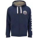 Animal Men's Farthings Zip Through Hoody - Indigo - S - Blauw Afbeelding 1