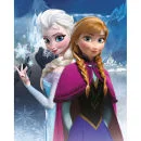 Frozen (Anna and Elsa) - 40x50cm Canvas Afbeelding 1