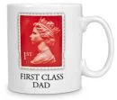 First Class Dad Mug Afbeelding 1