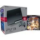 Playstation 3 PS3 Slim 320GB Console: Bundle (Includes Street Fighter X Tekken) Afbeelding 1