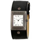 Religion Women's 'Chelsea' Square Silver Dial Watch Afbeelding 1