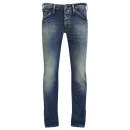 Jack & Jones Men's Glenn Fox BL 344 Tapered Fit Jeans - Mid Blue - 30S - Mid Blue Afbeelding 1