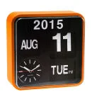 Karlsson Wall Clock Mini Flip - Orange Afbeelding 1