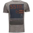 Soul Star Men's Washlab T-Shirt - Light Burgundy - S - Burgundy Afbeelding 1