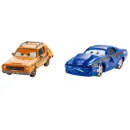 Cars 2: Grem and Damaged Rod Torque Redline Diecast Two-Pack Afbeelding 1