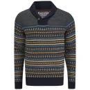 Soul Star Men's Stifler Jumper - Navy - S - Blauw Afbeelding 1