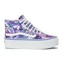 Vans Women's SK8-Hi Platform Multi Paints Hi-Top Trainers - Purple - 3 - Paars Afbeelding 1