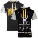 Everlast Setje van 2 Shirts met Capuchons voor Heren - Zwart & Donkergrijs/Wit - S - Charcoal Marl/White Afbeelding 1