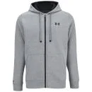 Under Armour Men's Storm Full Zip Hoody - Grey Heather/Black - S - Grey Heather/Black Afbeelding 1