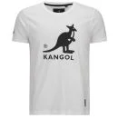 Kangol Men's Bando Printed T-Shirt - White - S - Wit Afbeelding 1