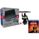Playstation 3 PS3 Slim 320GB Console: Bundle (Includes Call Of Duty Modern Warfare 3 And Karate Kid 2010 Blu-ray) Afbeelding 1