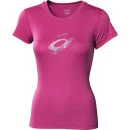 Asics Women's Graphic Running Top - Magenta - XS - Roze Afbeelding 1