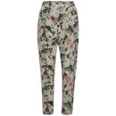 ONLY Women's Trixie Printed Trousers - Pumice Stone - XS/UK 6 - Grijs Afbeelding 1