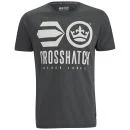 Crosshatch Men's Classico T-Shirt - Forged Iron - S - Grijs Afbeelding 1