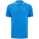 Gola Men's Contrast Tipping Polo Shirt - North Blue/Optic White - S - North Blue/Optic White Afbeelding 1