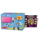 Nintendo 3DS XL Pink Console - Includes Tomodachi & Professor Layton: and The Miracle Mask Afbeelding 1