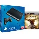 PS3: New Sony PlayStation 3 Slim Console (500 GB) - Black - Includes (God of War: Ascension) Afbeelding 1