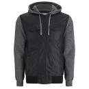 Brave Soul Men's Athens Jacket - Black - S - Zwart Afbeelding 1