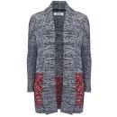 Only Women's Misty Long Cardigan - Black Iris - UK 6 - Blauw Afbeelding 1