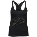 Chloe Women's Raceback Studded Vest Top - Black - 10 - Zwart Afbeelding 1