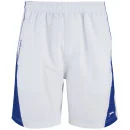 Slazenger Men's Rix Woven Shorts - White/Blue - S - White/Blue Afbeelding 1