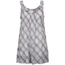 Chloe Women's Criss Cross Tunic - White - 10 - Wit Afbeelding 1