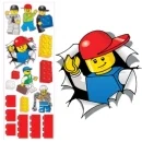 LEGO: Maxi Wall Stickers (Large) Afbeelding 1