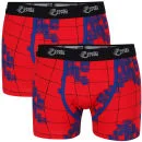 Joystick Junkies Men's Two Pack Boxers - Red Pattern - S - Red Pattern Afbeelding 1