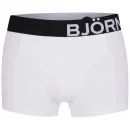 Bjorn Borg Men's Cotton Side Stretch Solid - White - L - Wit Afbeelding 1