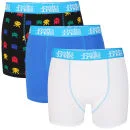 Joystick Junkies Men's 3-Pack Boxers - Blue/White - S - Stretch Limo/Blue/White Afbeelding 1