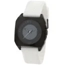 Voi Men's Black Dial White Strap Watch Afbeelding 1