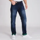 Tokyo Laundry Men's Karl Denim Trousers - Green - 30 - Groen Afbeelding 1
