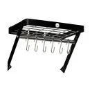 Hahn Metro Wall Rack - Black Metal Afbeelding 1
