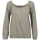 Brave Soul Women's Marcia Top - Taupe - S - Wit Afbeelding 1