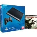 PS3: New Sony PlayStation 3 Slim Console (500 GB) - Black - Includes (Crysis 3) Afbeelding 1