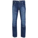 Smith & Jones Men's Usario Straight Fit Jeans - Mid Wash - 30S - Blauw Afbeelding 1