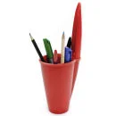 Pen Lid Shaped Pen Holder - Red Afbeelding 1