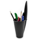 Pen Lid Shaped Pen Holder - Black Afbeelding 1