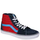 Vans Sk8-Hi Top Trainers - Dress Blue / Chilli Pepper - 6 - dress blues/chilli pepper Afbeelding 1