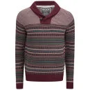 Soul Star Men's Stifler Jumper - Dark Red - S - Rood Afbeelding 1