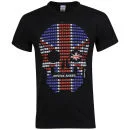 Joystick Junkies Men's Union Jack Scull T-Shirt - Black - S - Zwart Afbeelding 1