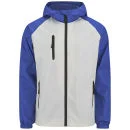 55 Soul Men's Shooter Jacket - White/Cobalt/Navy - S - White/Cobalt/Navy Afbeelding 1