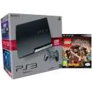 Playstation 3 PS3 Slim 320GB Console: Bundle (Includes LEGO Pirates Of The Caribbean: The Video Game) Afbeelding 1