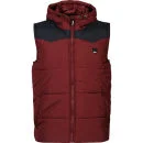 Bench Heren Kitcho Bodywarmer - Bordeauxrood - S - Zinfandel Burgundy Afbeelding 1