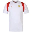 Puma Men's Ferrari T-Shirt - White - S - Wit Afbeelding 1